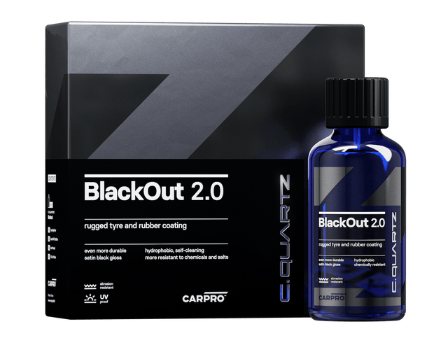 CQUARTZ BlackOut Tire & Rubber Coating 50ml