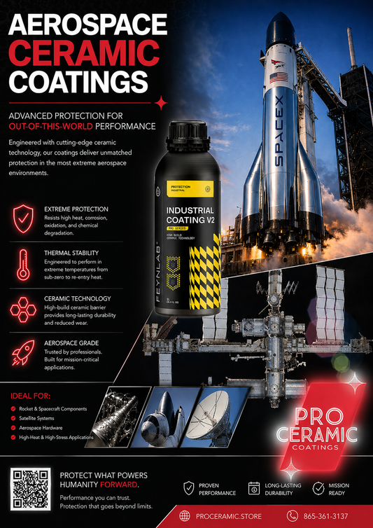 Aerospace Ceramic Coating: Protection for Machines That Don’t Get Second Chances