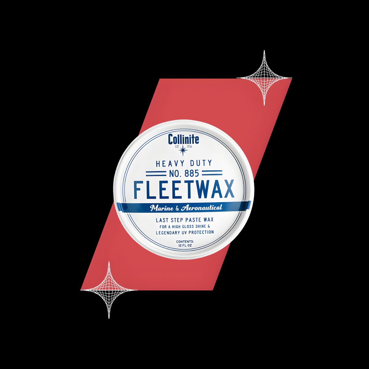 Collinite Marine No. 885 Fleetwax Paste Wax