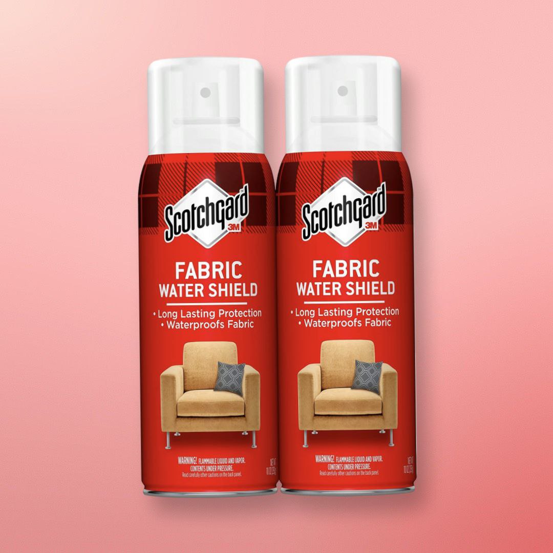 Scotchgard Fabric & Upholstery Protector, 2 Cans/10-Ounce (20 Ounces Total)