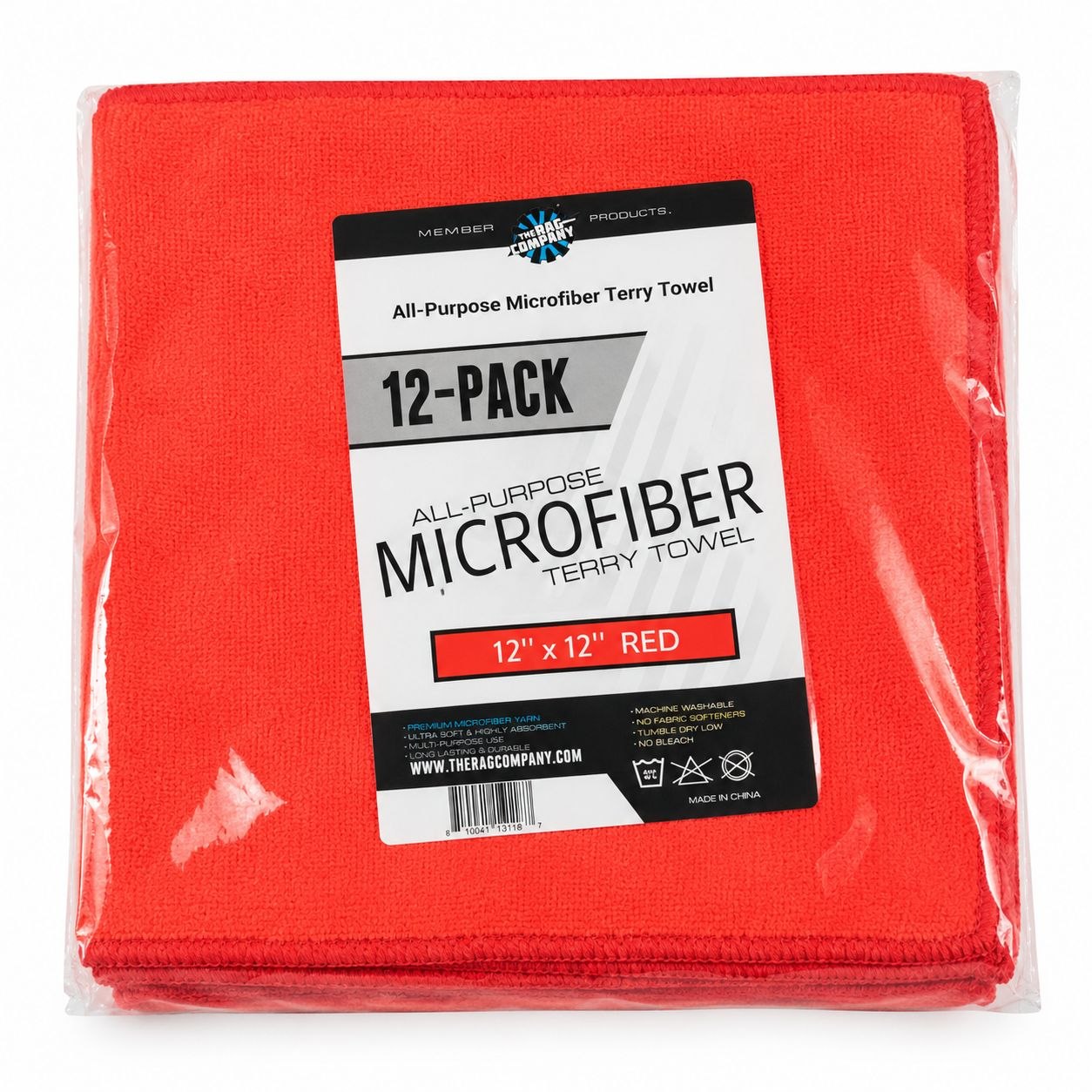 the-rag-company-12x12-red-terry-microfiber-towel
