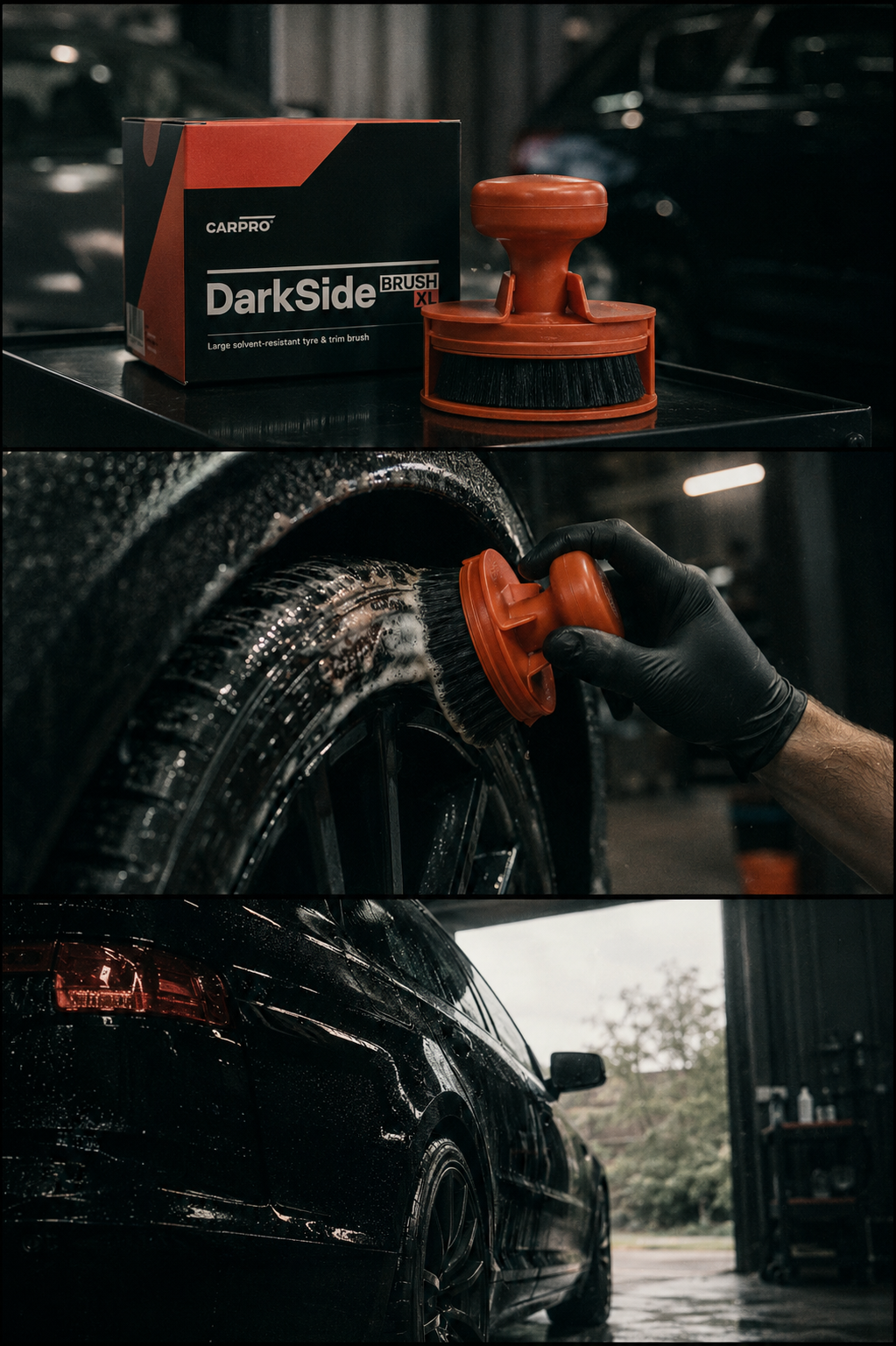 CARPRO DarkSide  XL Tire Applicator Brush