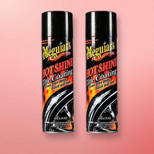 Meguiar's Hot Shine High Gloss Tire Coating 2 Pack